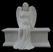 estatua de ángel 0017